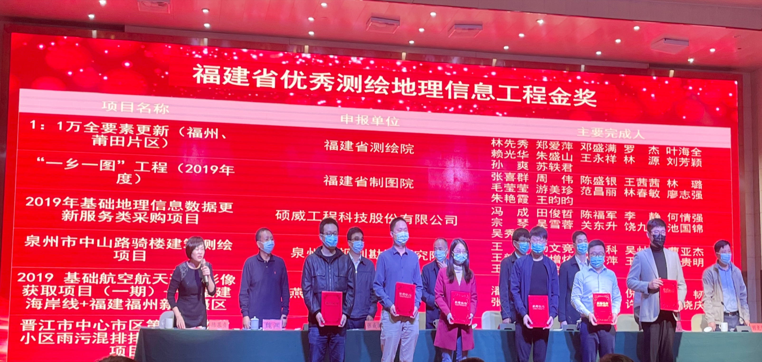 喜報(bào)！飛燕遙感榮獲2021福建省優(yōu)秀測繪地理信息工程獎(jiǎng)金獎(jiǎng)